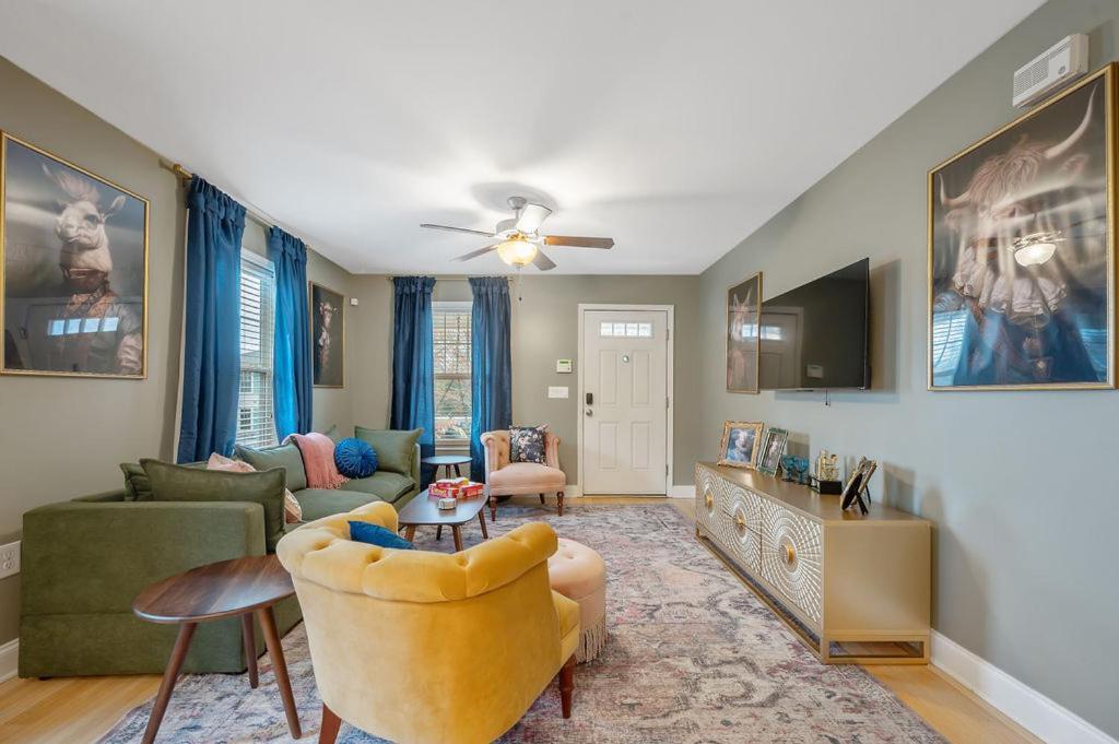 New Victorian Theme, 3Br, Lrg Backyard Close To Pnc Arena, Downtown, And Rdu Airport Raleigh Exterior photo